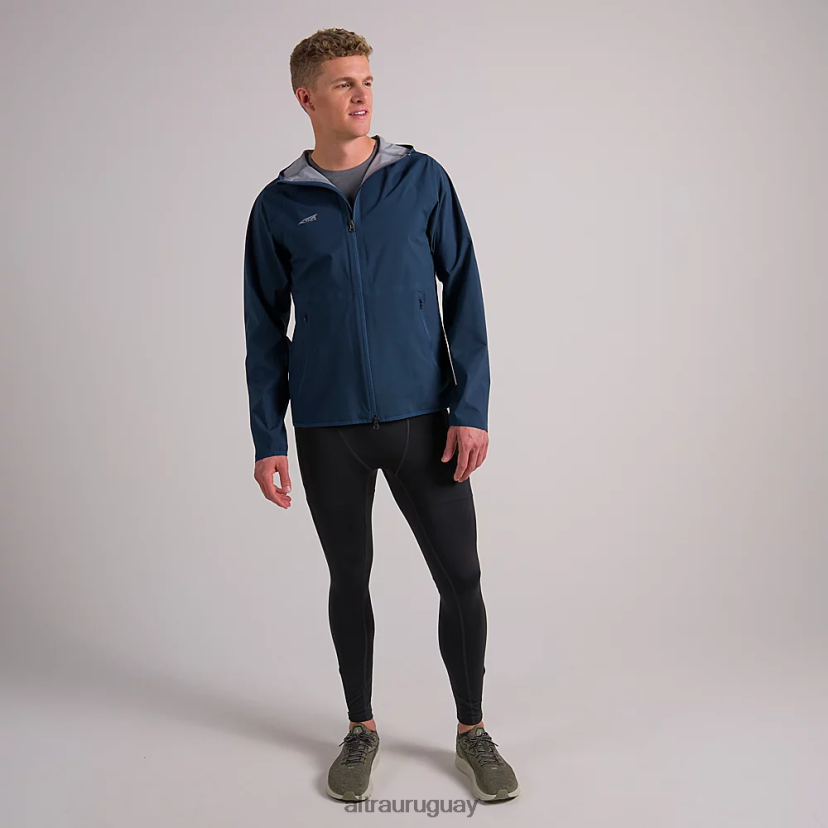 chaqueta impermeable para correr 8B0NLP341 chaquetas y chalecos hombres océano azul iluminado por la luna Altra