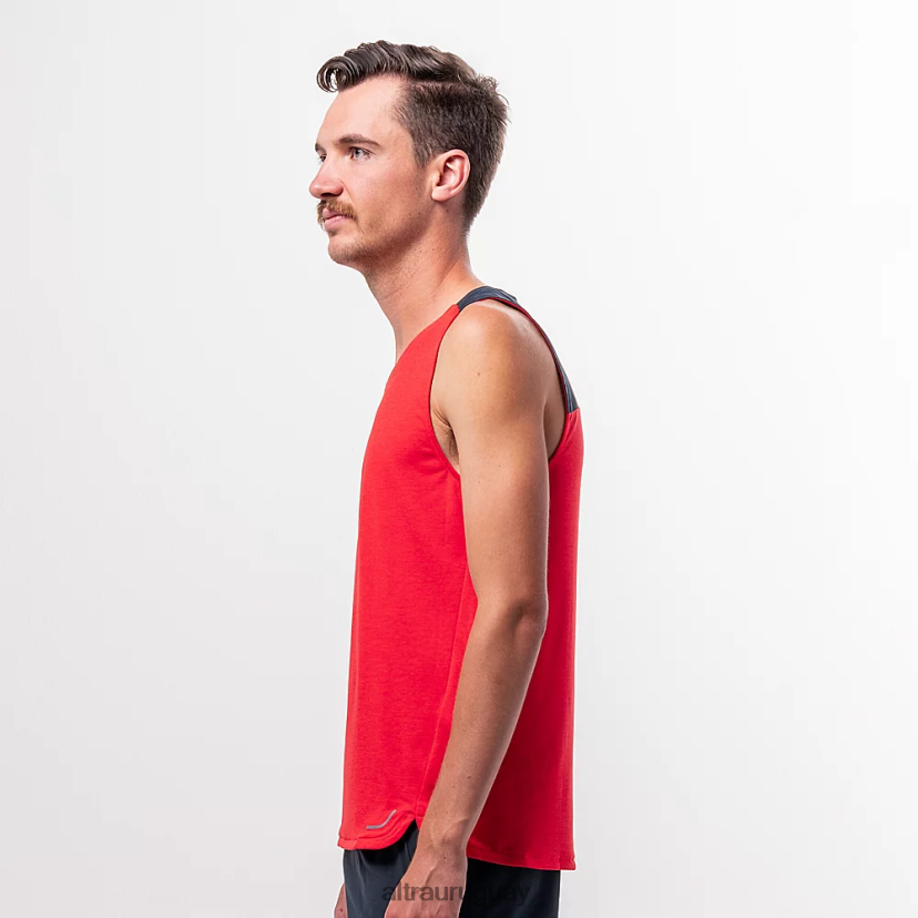 camiseta sin mangas vanish 8B0NLP298 tapas hombres brezo rojo fuego Altra