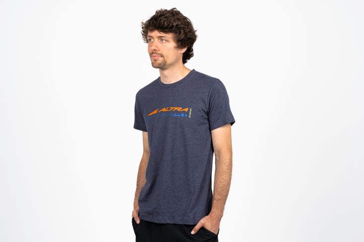 hombre clásico manga corta azul marino LR22345 Armada hombres Altra