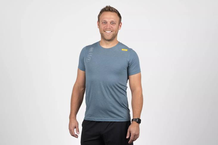 hombre legend manga corta azul LR22346 azul hombres Altra