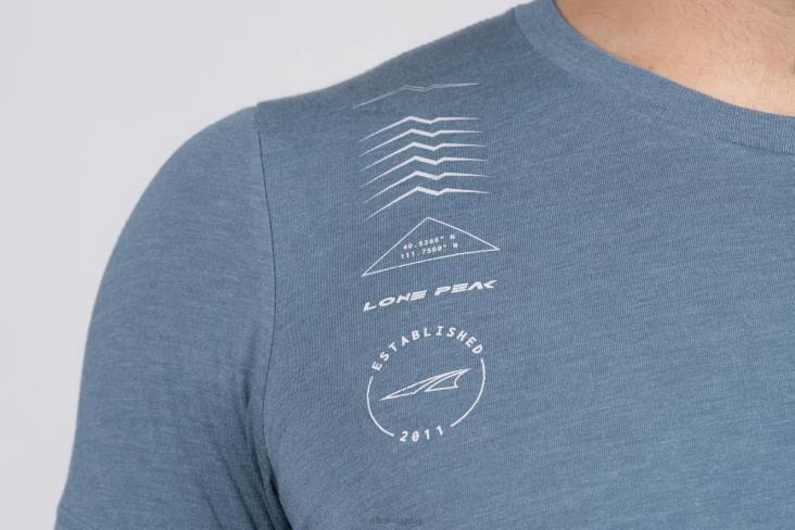 hombre legend manga corta azul LR22346 azul hombres Altra