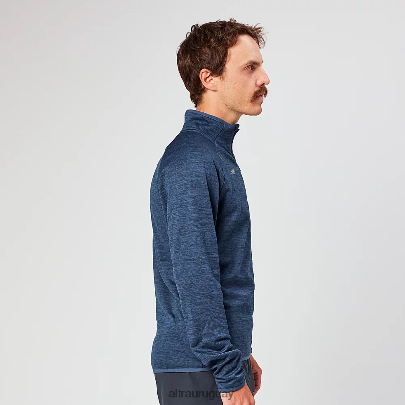 jersey con 1/2 cremallera central 8B0NLP321 tapas hombres océano azul iluminado por la luna Altra