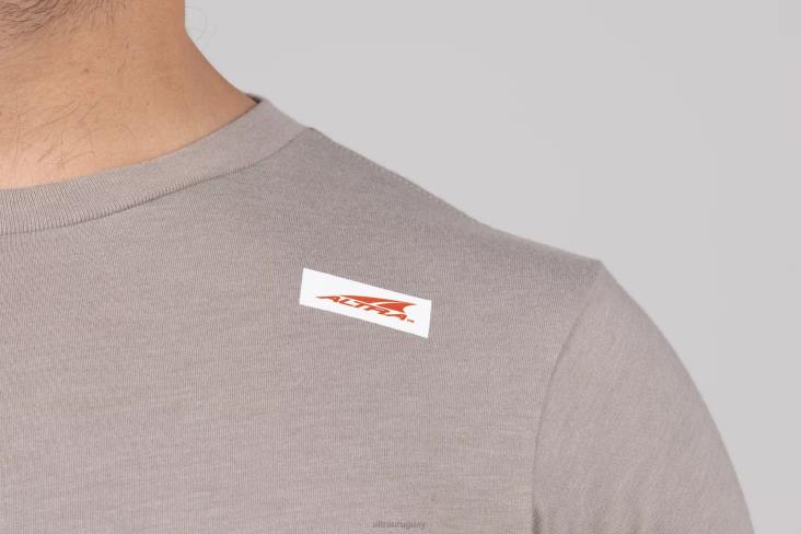 leyenda de los hombres de manga larga topo LR22350 gris pardo hombres Altra