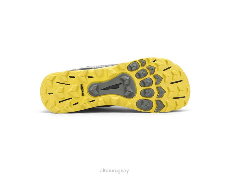 pico solitario todo-wthr bajo hombre negro-amarillo LR22384 amarillo negro hombres Altra