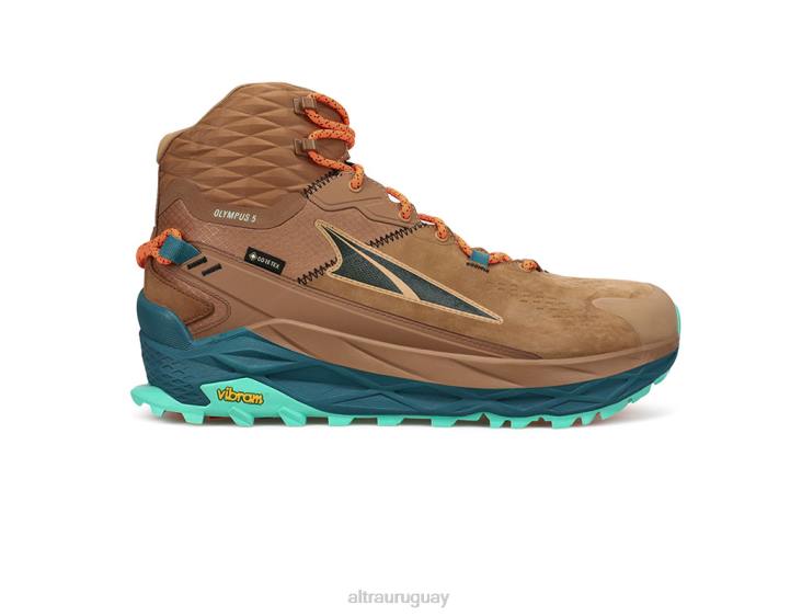olympus 5 caminata mid gtx marrón LR22434 marrón hombres Altra