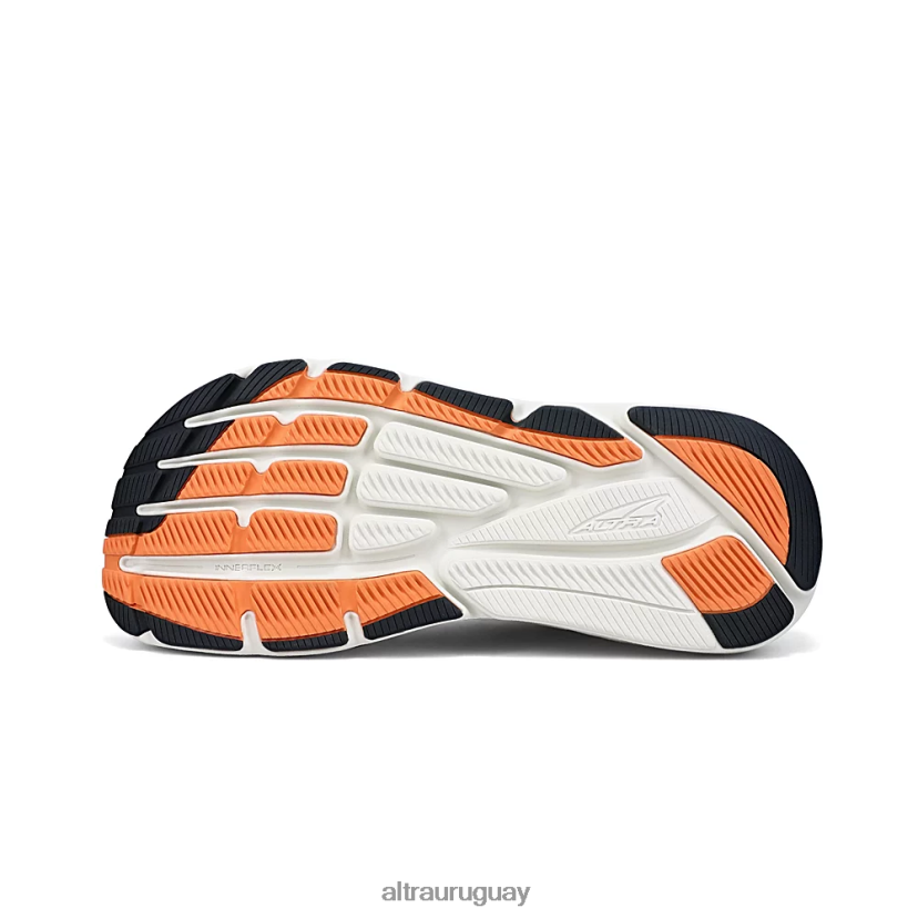 a través del Olimpo 8B0NLP255 zapatos de carretera hombres negro/naranja Altra