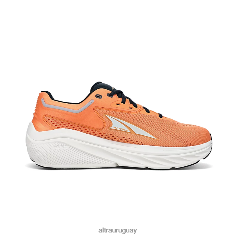 a través del Olimpo 8B0NLP255 zapatos de carretera hombres negro/naranja Altra