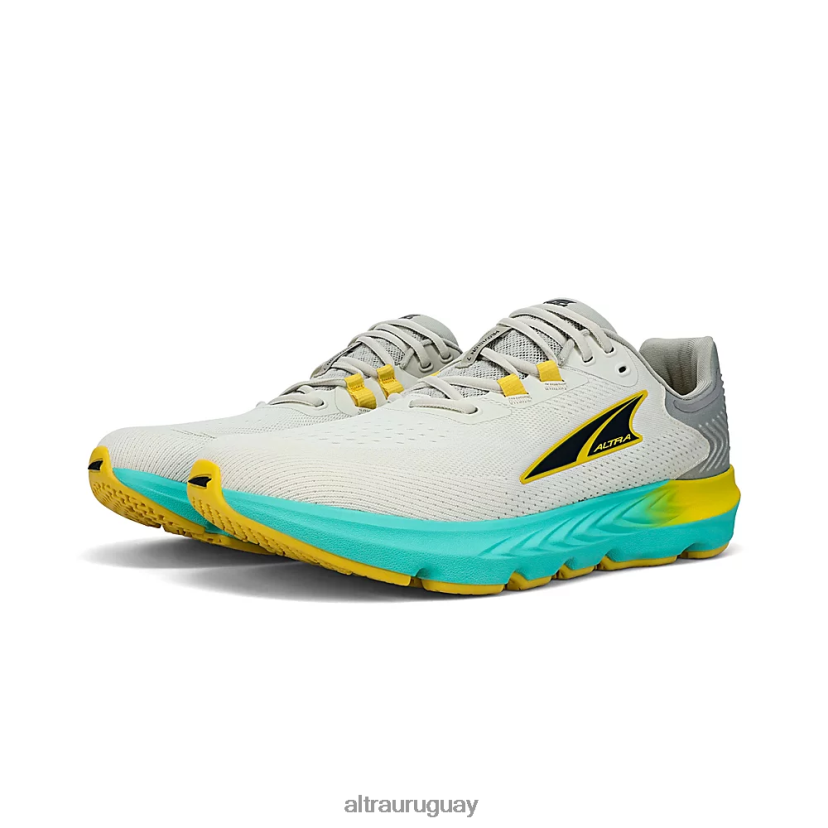 disposición 7 8B0NLP259 zapatos de carretera hombres gris/amarillo Altra