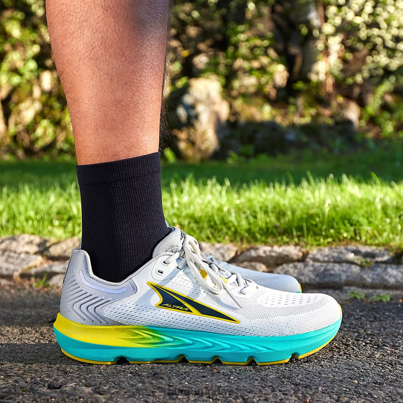 disposición 7 8B0NLP259 zapatos de carretera hombres gris/amarillo Altra