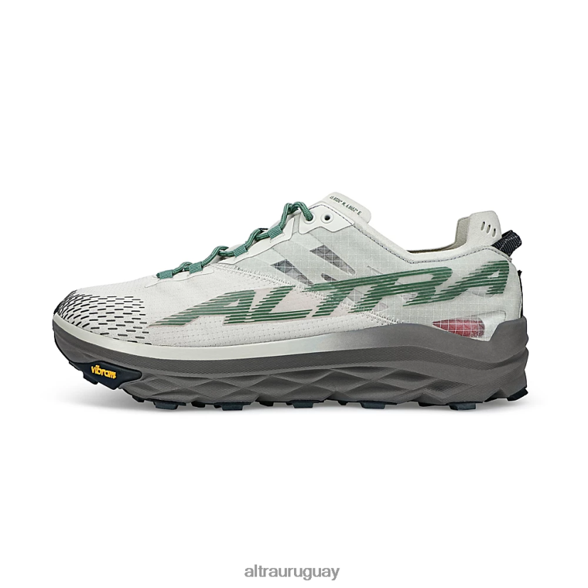 Mont Blanc 8B0NLP212 zapatos de trail hombres Verde Gris Altra