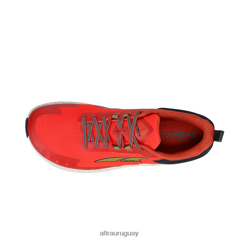 camino exterior 2 8B0NLP186 zapatos de trail hombres negro/rojo Altra