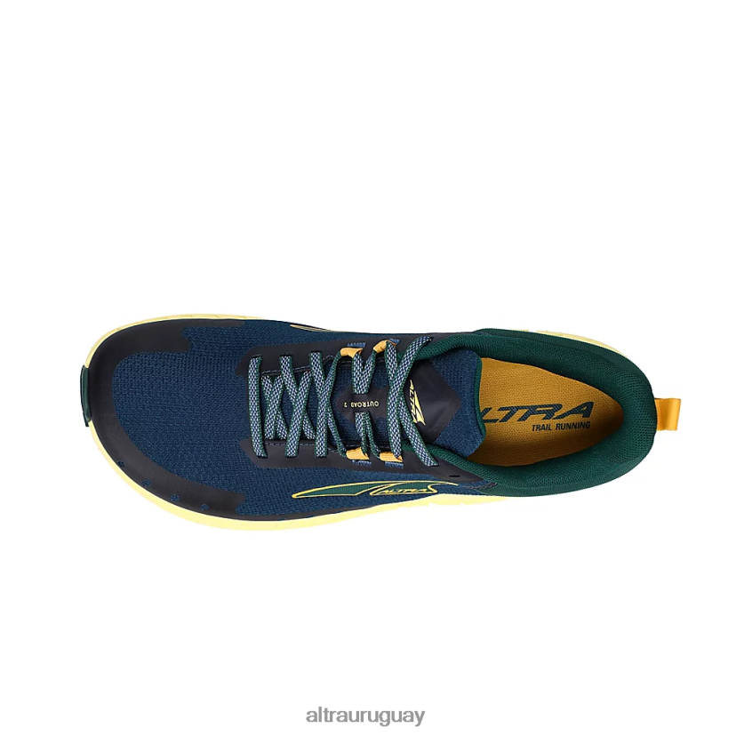 camino exterior 2 8B0NLP187 zapatos de trail hombres azul amarillo Altra