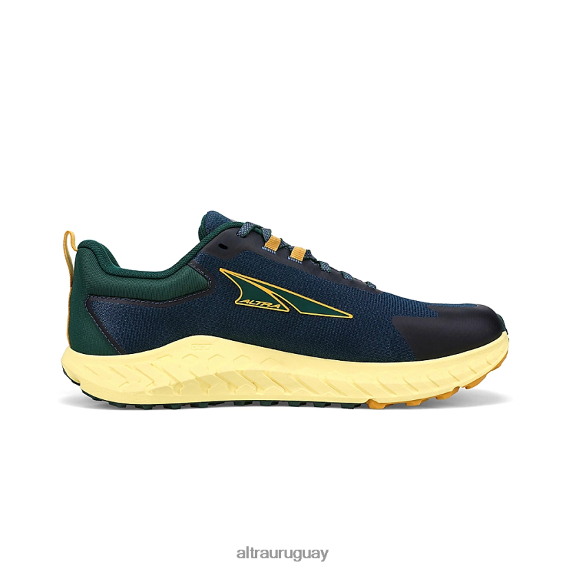 camino exterior 2 8B0NLP187 zapatos de trail hombres azul amarillo Altra