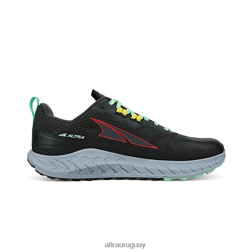 fuera del camino 8B0NLP231 zapatos de trail hombres gris oscuro/azul Altra