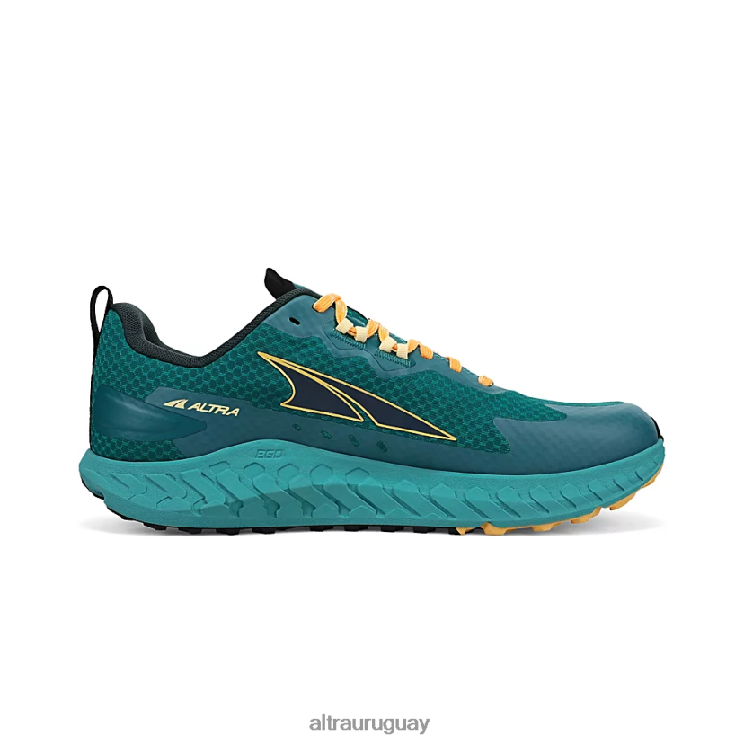 fuera del camino 8B0NLP234 zapatos de trail hombres verde azulado profundo Altra