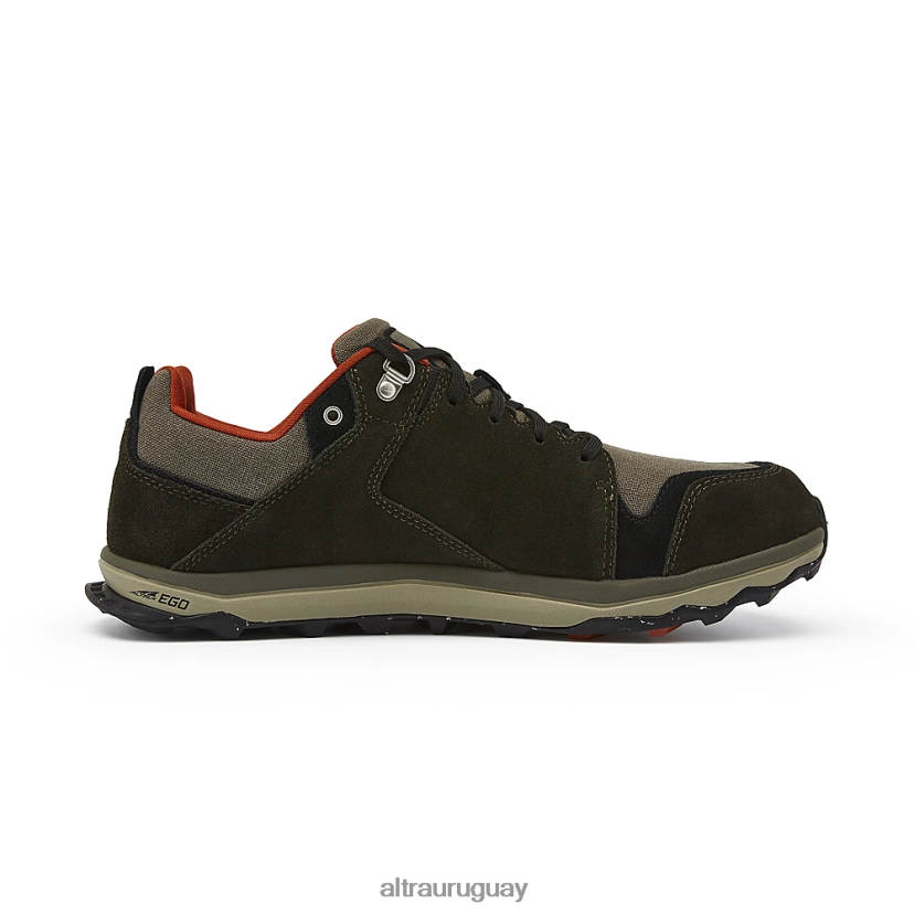 lp alpino 8B0NLP228 zapatos de trail hombres bosque noche verde Altra