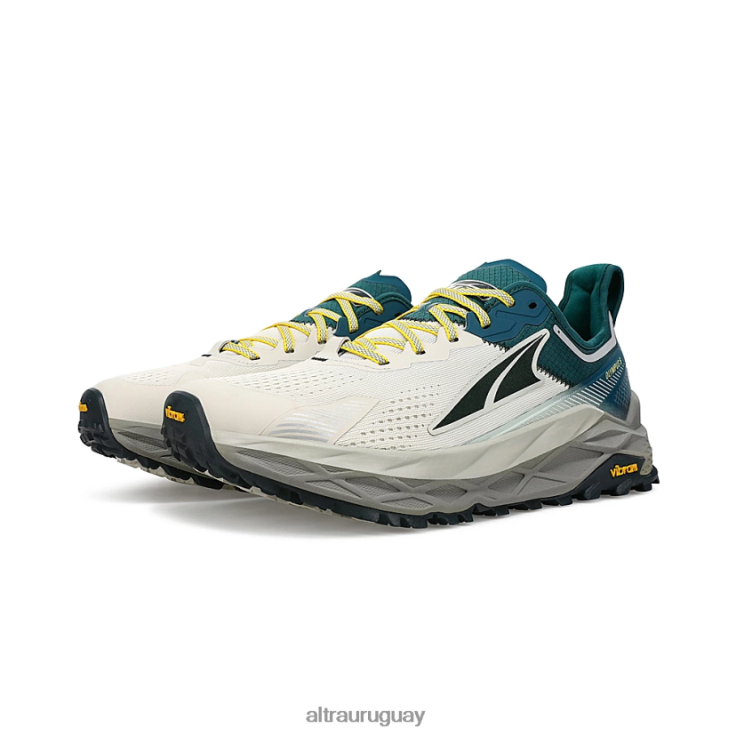 olimpo 5 8B0NLP200 zapatos de trail hombres gris/verde azulado Altra
