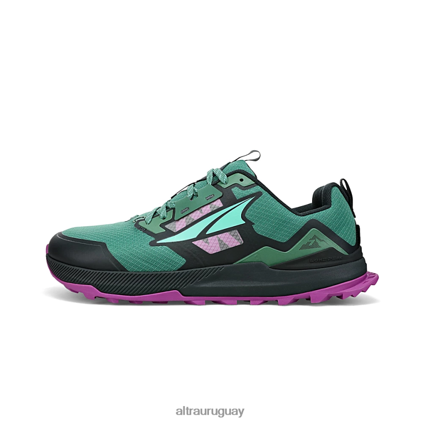 pico solitario 7 8B0NLP193 zapatos de trail hombres verde/verde azulado Altra