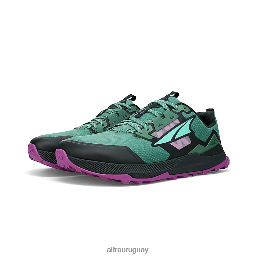 pico solitario 7 8B0NLP193 zapatos de trail hombres verde/verde azulado Altra