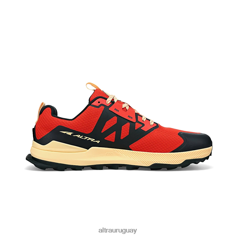 pico solitario 7 8B0NLP195 zapatos de trail hombres naranja roja Altra