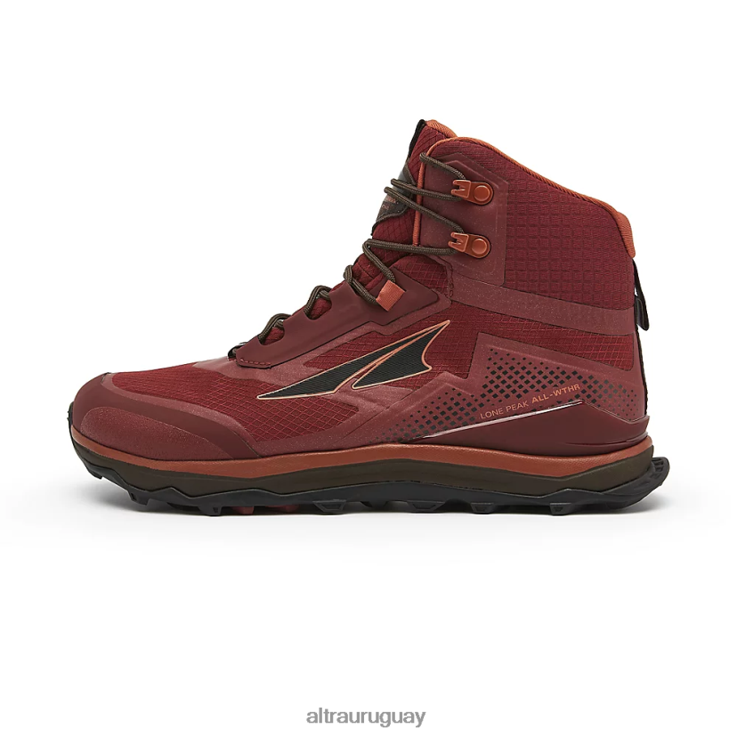 pico solitario todo-wthr medio 8B0NLP241 zapatos de trail hombres granate Altra