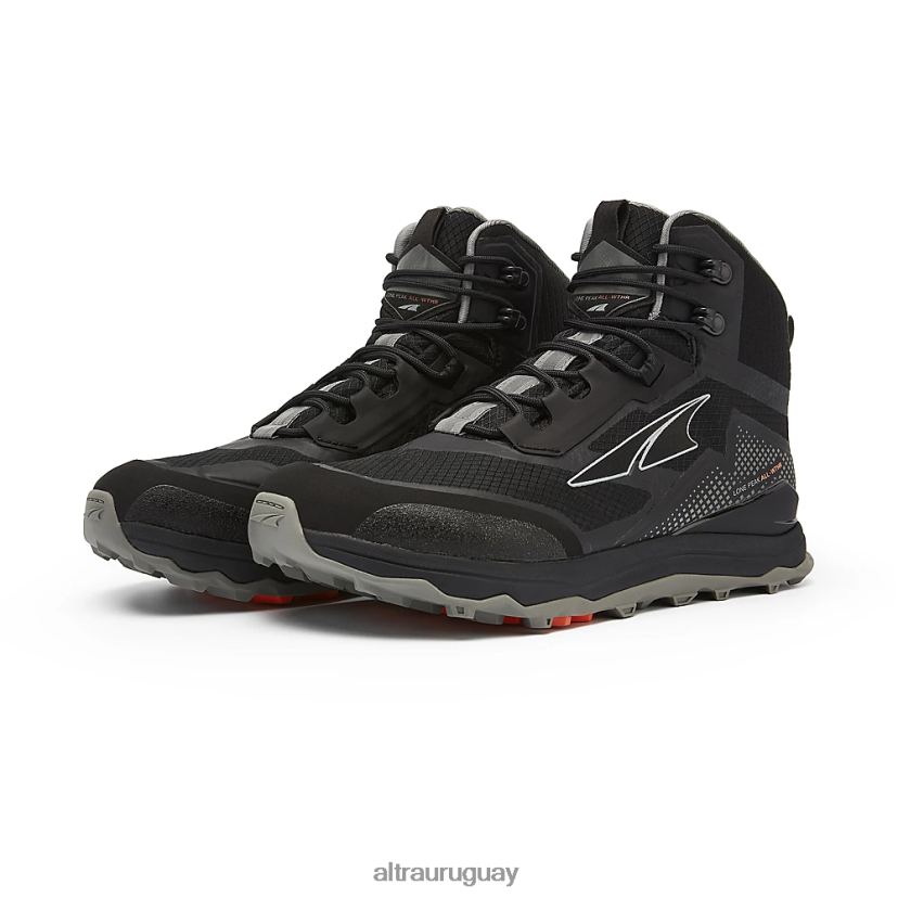 pico solitario todo-wthr medio 8B0NLP242 zapatos de trail hombres negro Altra