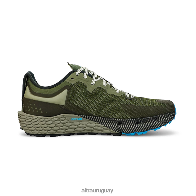 timón 4 8B0NLP204 zapatos de trail hombres aceituna polvorienta Altra