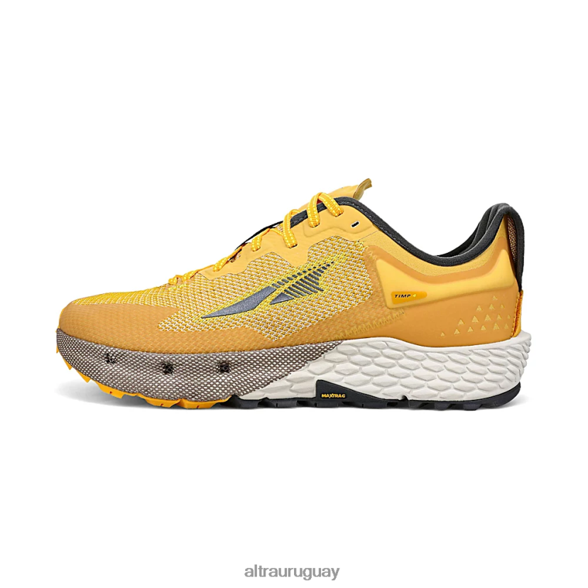 timón 4 8B0NLP209 zapatos de trail hombres gris/amarillo Altra