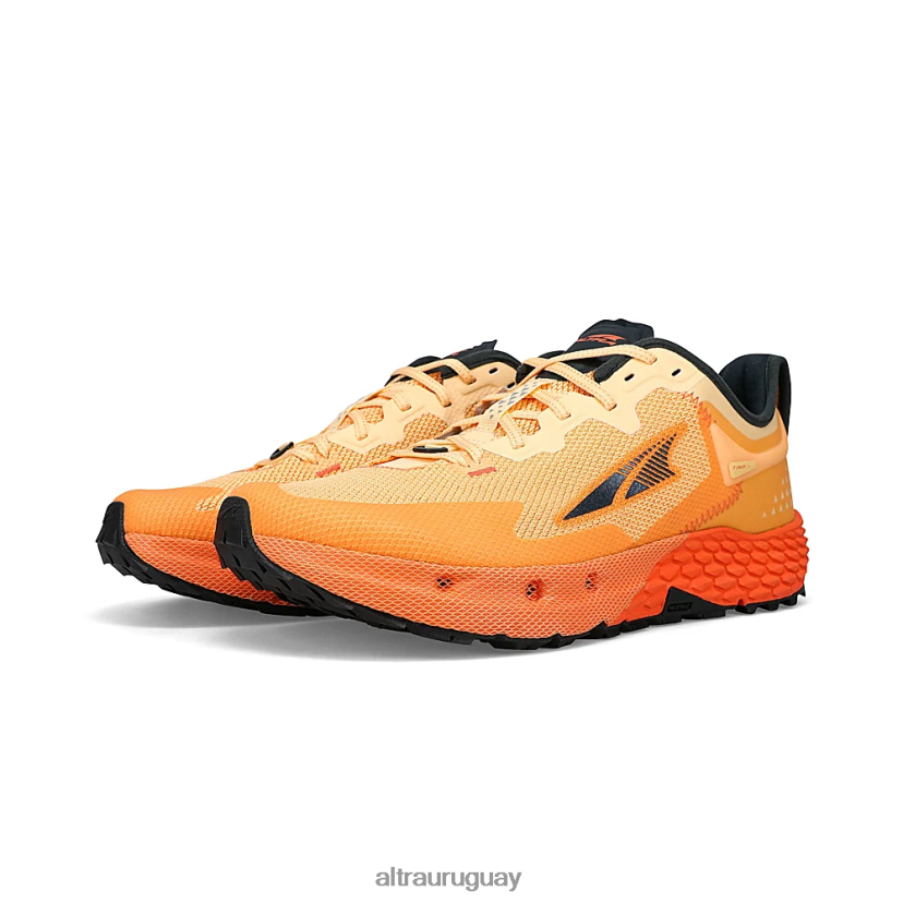 timón 4 8B0NLP210 zapatos de trail hombres naranja/negro Altra