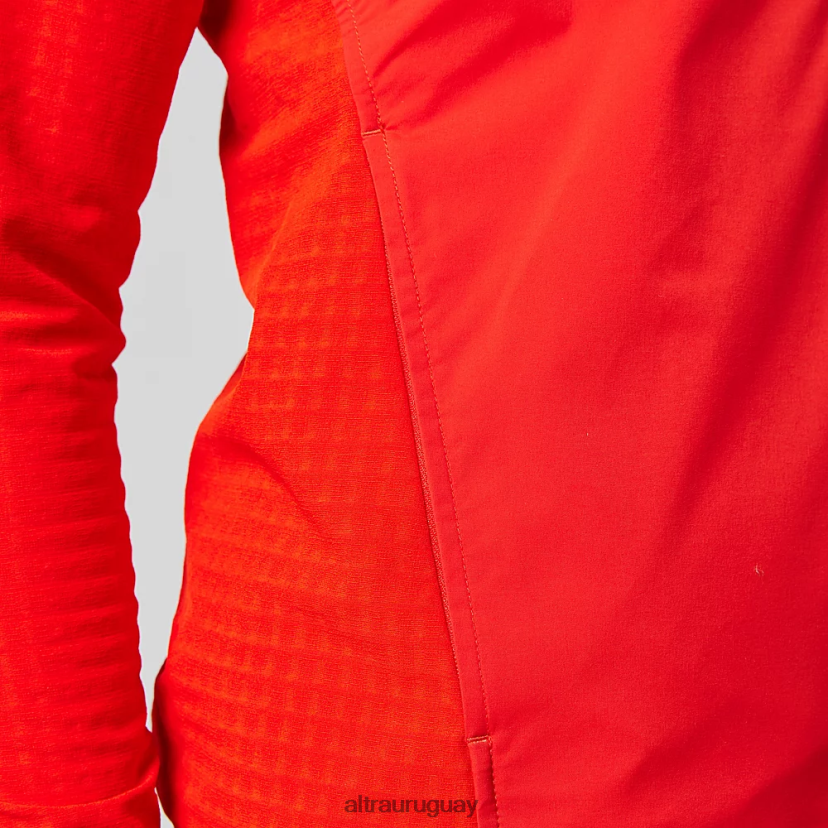 chaqueta híbrida central 8B0NLP172 chaquetas y chalecos mujer rojo Altra