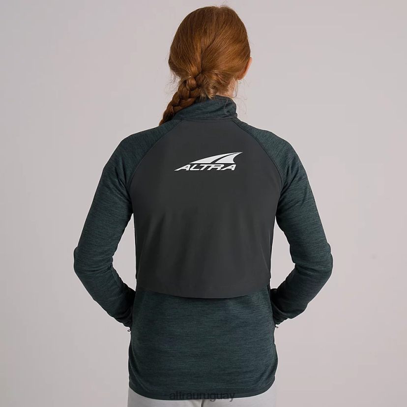 chaqueta híbrida para todos los días 8B0NLP175 chaquetas y chalecos mujer bosque río brezo Altra