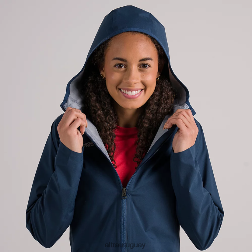 chaqueta impermeable para correr 8B0NLP173 chaquetas y chalecos mujer océano iluminado por la luna Altra