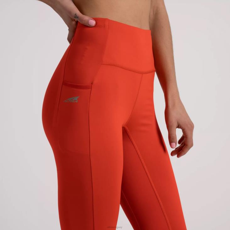 mujer core crop apretado rojo fuego LR22231 rojo fuego mujer Altra