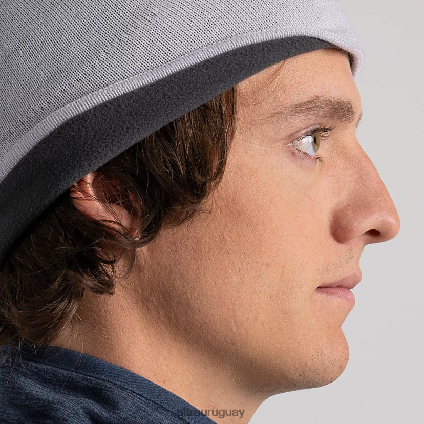 gorro de lana merino 8B0NLP182 sombreros mujer gris gota del norte Altra