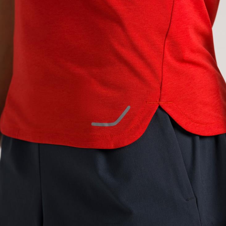 camiseta sin mangas mujer vanish fiery red heather LR22208 brezo rojo fuego mujer Altra