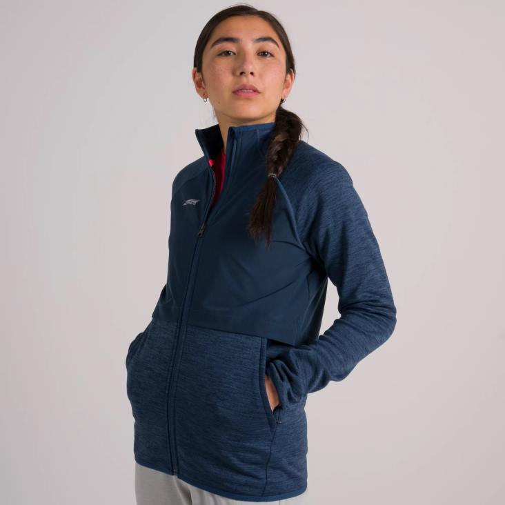chaqueta híbrida de uso diario para mujer moonlit ocean heather LR22238 Brezo del océano iluminado por la luna mujer Altra