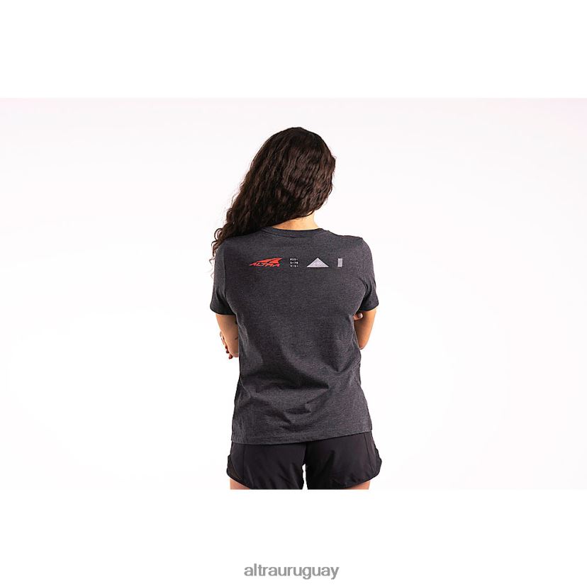 herencia manga corta 8B0NLP147 tapas mujer negro Altra