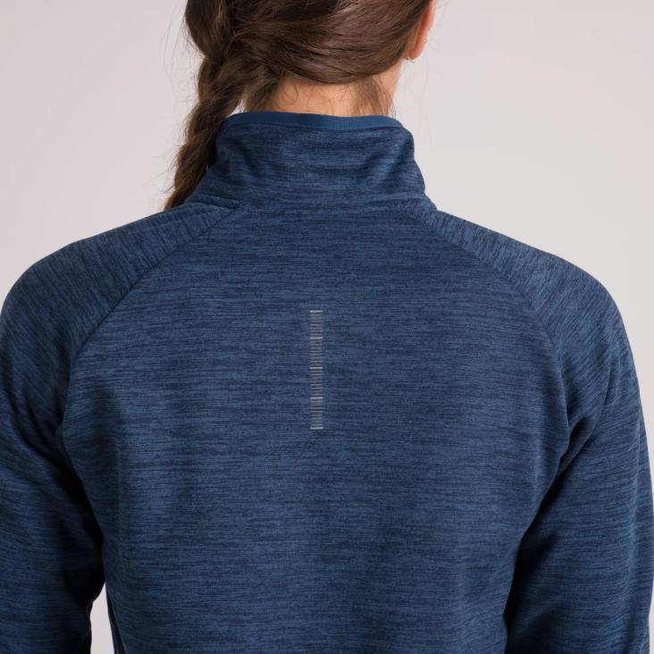 jersey core 1/2 zip para mujer moonlit ocean heather LR22217 Brezo del océano iluminado por la luna mujer Altra