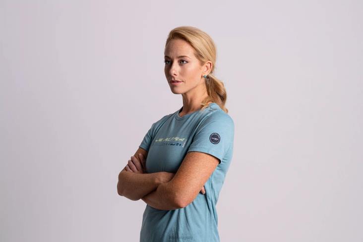 mujer clásico manga corta polvoriento verde azulado LR22223 verde azulado polvoriento mujer Altra