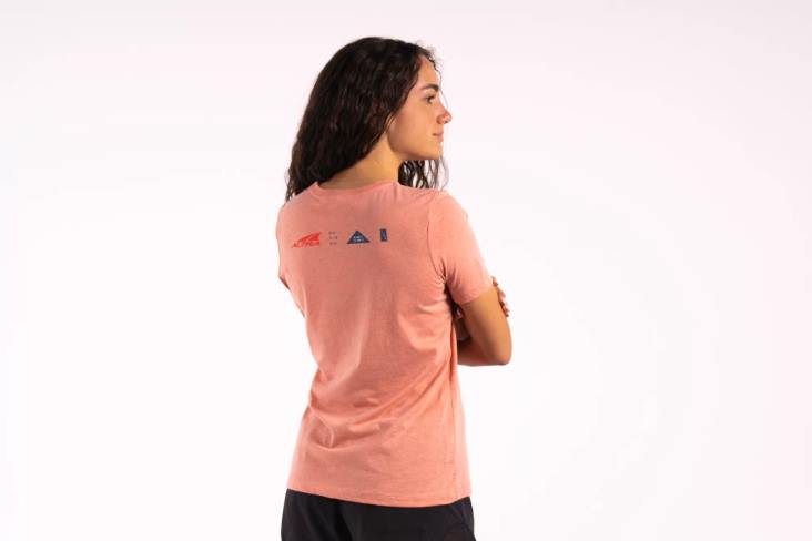 mujer patrimonio manga corta coral LR22220 coral mujer Altra