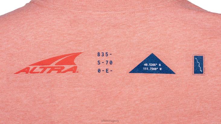 mujer patrimonio manga corta coral LR22220 coral mujer Altra