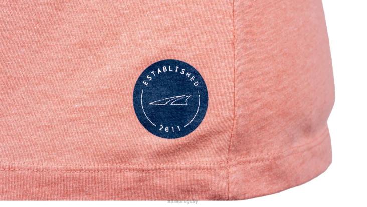 mujer patrimonio manga corta coral LR22220 coral mujer Altra