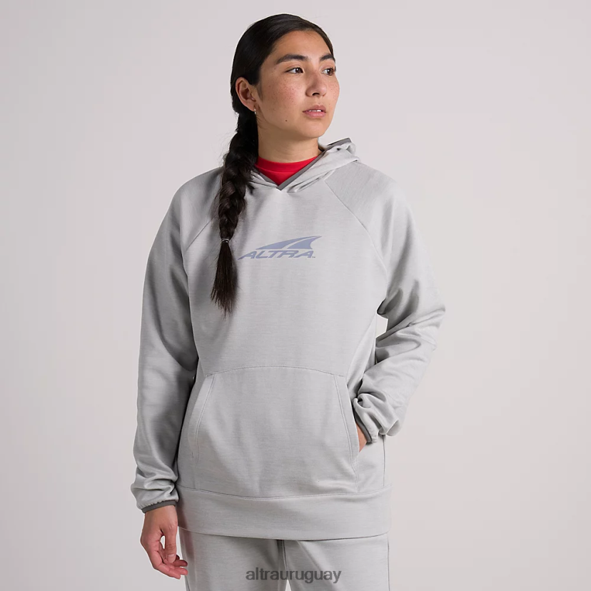 sudadera con capucha de todos los días 8B0NLP141 tapas mujer brezo gotita del norte Altra