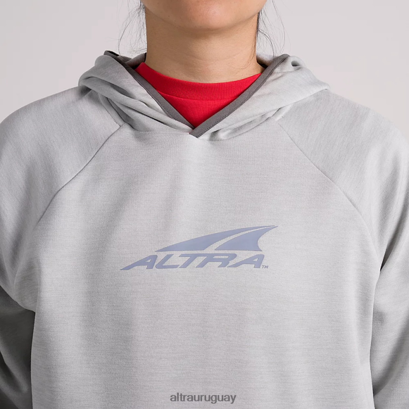 sudadera con capucha de todos los días 8B0NLP141 tapas mujer brezo gotita del norte Altra