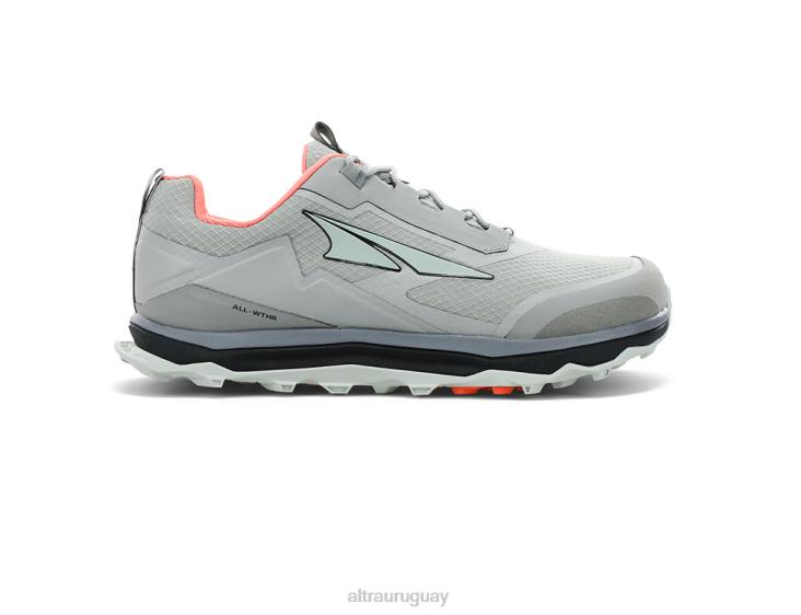 lone peak all-wthr low mujer gris-naranja LR22460 gris-naranja mujer Altra