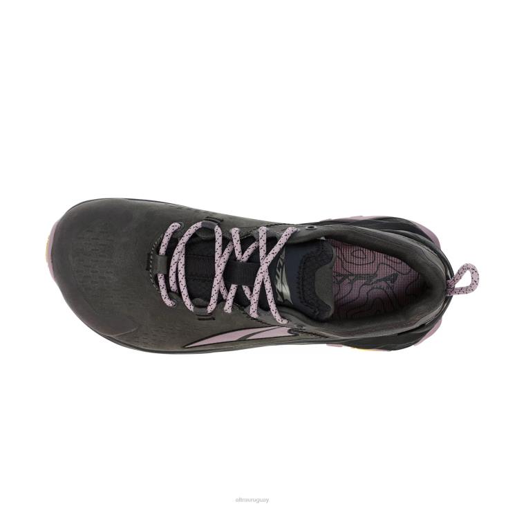 mujer olympus 5 caminata baja gtx gris-negro LR22112 gris negro mujer Altra