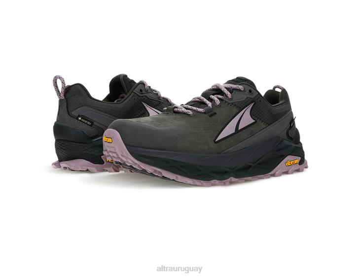 olympus walk low gtx mujer en gry-blk LR22535 gris-negro mujer Altra