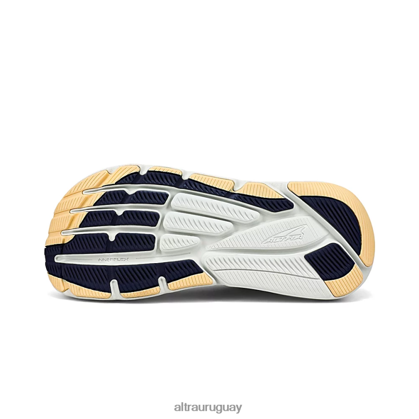 a través del Olimpo 8B0NLP71 zapatos de carretera mujer gris claro Altra