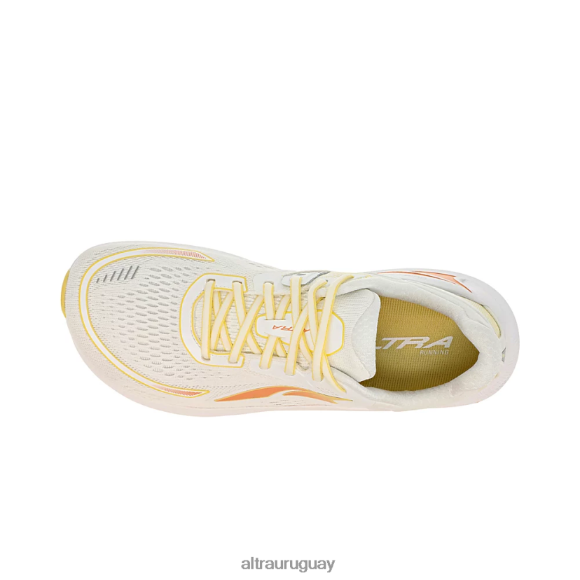 paradigma 6 8B0NLP102 zapatos de carretera mujer amarillo blanco Altra