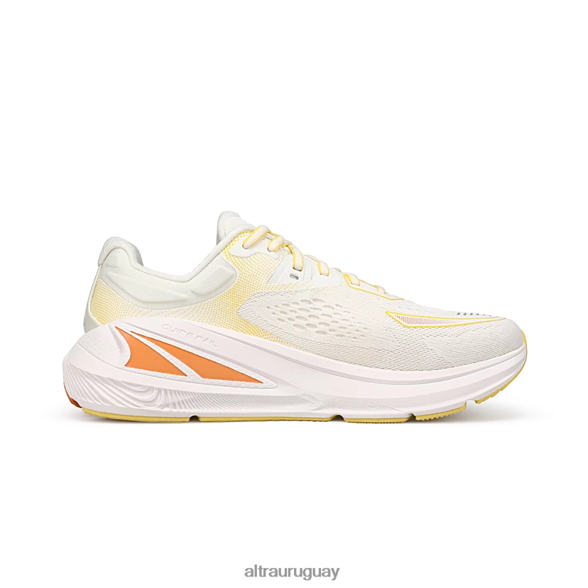 paradigma 6 8B0NLP102 zapatos de carretera mujer amarillo blanco Altra